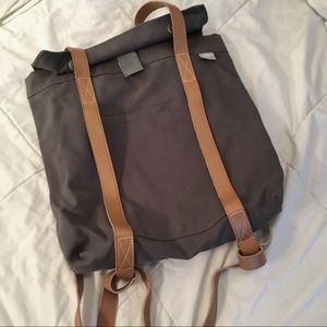 travel backpack with a vintage look
